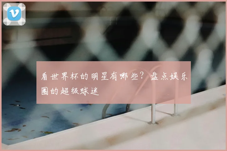 看世界杯的明星有哪些？盘点娱乐圈的超级球迷