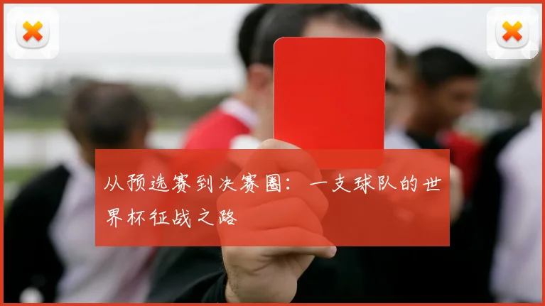 从预选赛到决赛圈：一支球队的世界杯征战之路